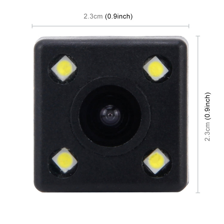 656x492 Effective Pixel HD Waterproof 4 LED Night Vision Wide Angle Car Rear View Backup Reverse Camera for Honda Accord 2018 / Civic 2017-2018