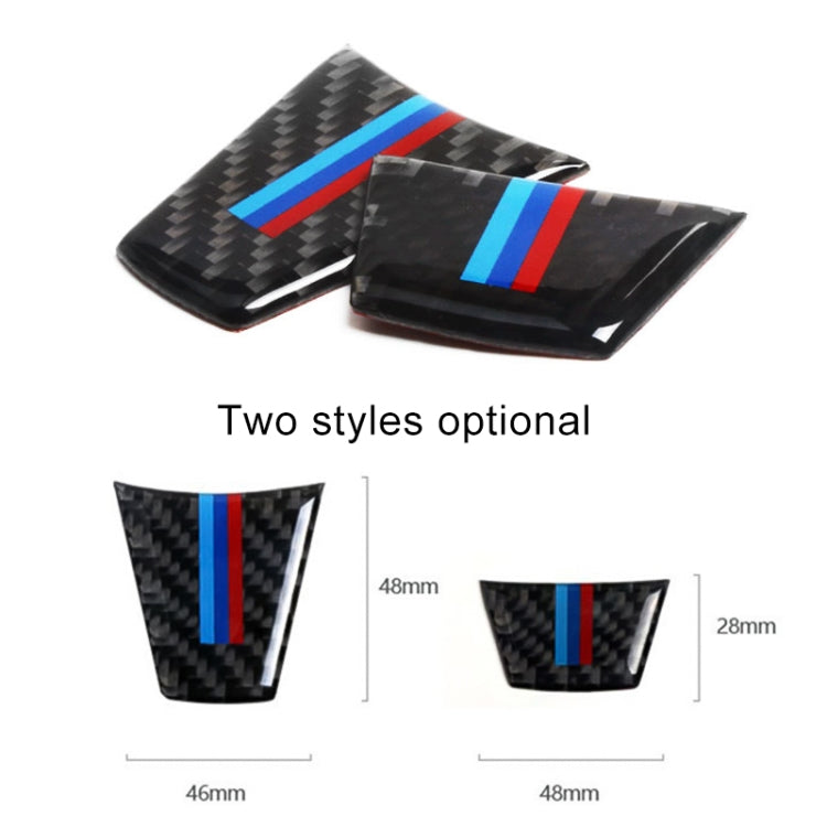 BMW E90/E92 Carbon Fibre Steering Wheel Trim – Stylish Interior Enhancement