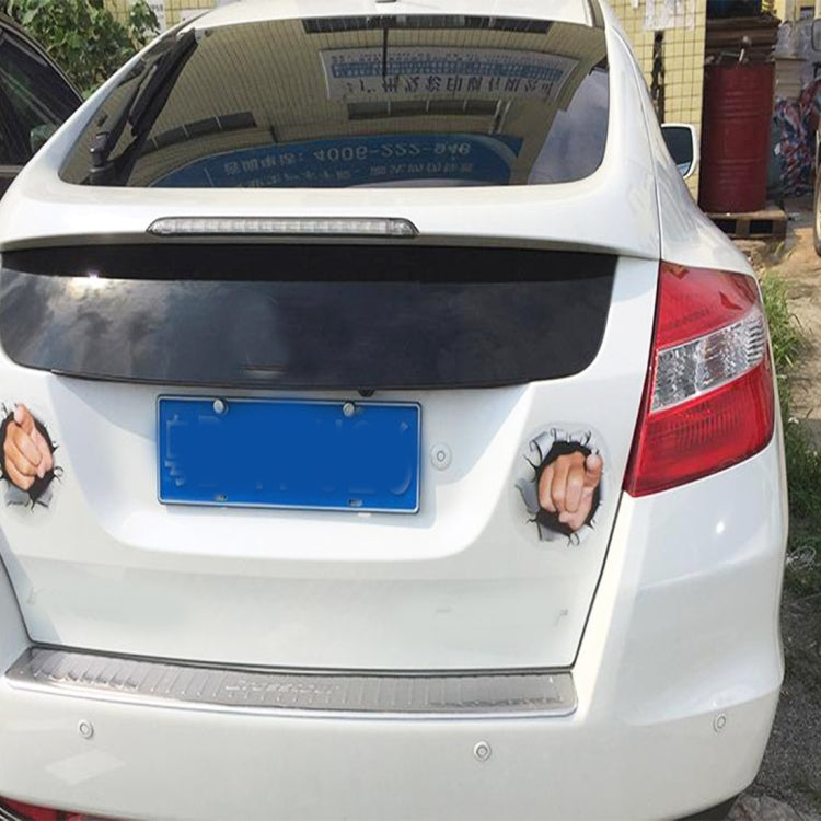 3D Characteristic Digital Simulation Car Paper Sticker, Exaggerated Effection 4, Exaggerated Effection 5, Exaggerated Effection 6, Exaggerated Effection 7, Exaggerated Effection 8, National Flag, Exaggerated Effection 9, Exaggerated Effection 10