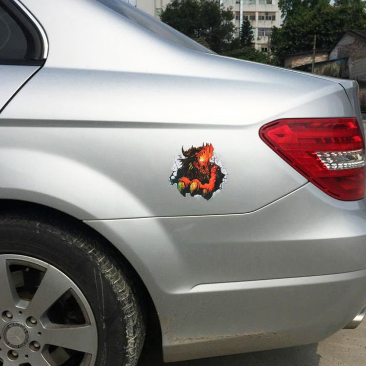 3D Characteristic Digital Simulation Car Paper Sticker, Exaggerated Effection 4, Exaggerated Effection 5, Exaggerated Effection 6, Exaggerated Effection 7, Exaggerated Effection 8, National Flag, Exaggerated Effection 9, Exaggerated Effection 10