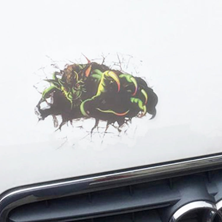 3D Characteristic Digital Simulation Car Paper Sticker, Exaggerated Effection 4, Exaggerated Effection 5, Exaggerated Effection 6, Exaggerated Effection 7, Exaggerated Effection 8, National Flag, Exaggerated Effection 9, Exaggerated Effection 10