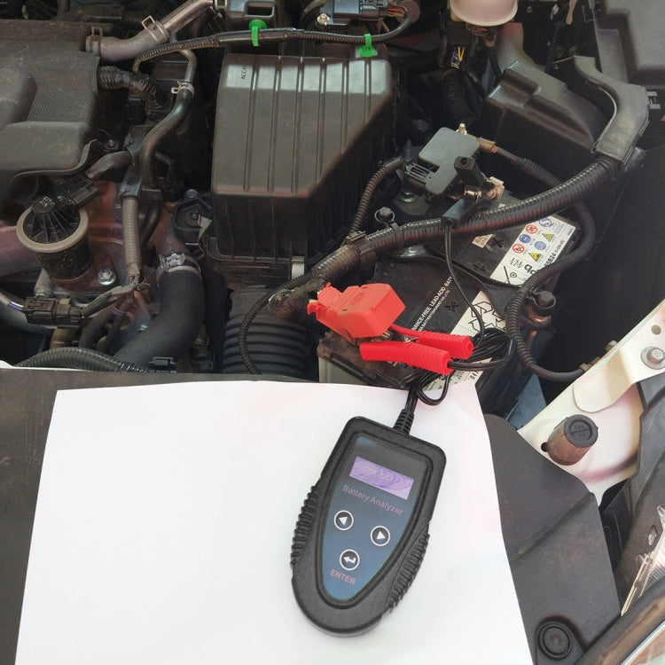 12V Car Battery Tester  LCD Battery Analyzer Car Charge Diagnostic Tool