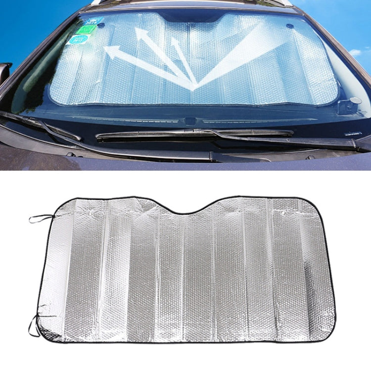Versatile EPE Car Sun Shield - 140cm x 70cm Protection Against Scratches and Elements