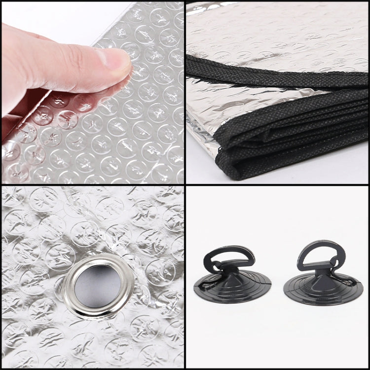 Versatile EPE Car Sun Shield - 140cm x 70cm Protection Against Scratches and Elements