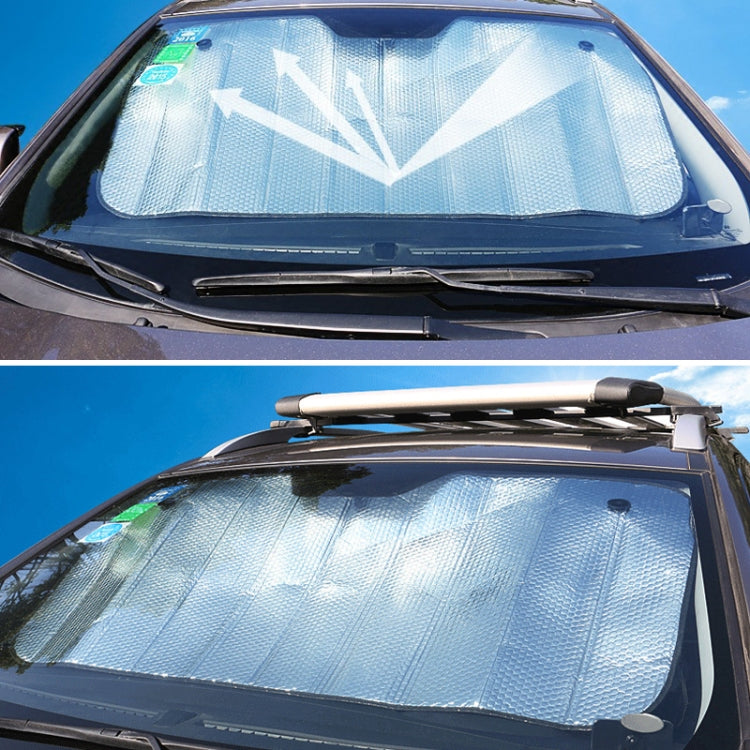 Versatile EPE Car Sun Shield - 140cm x 70cm Protection Against Scratches and Elements