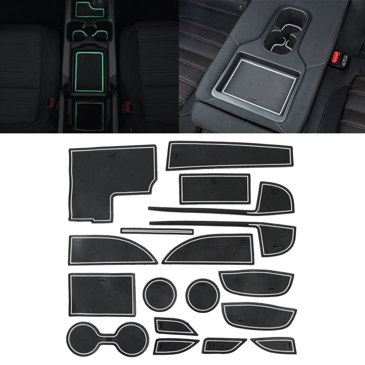 Luminous Anti-Slip Cup Holder Mats for Mazda CX-5 (2017-2018) - Stylish Interior Upgrade