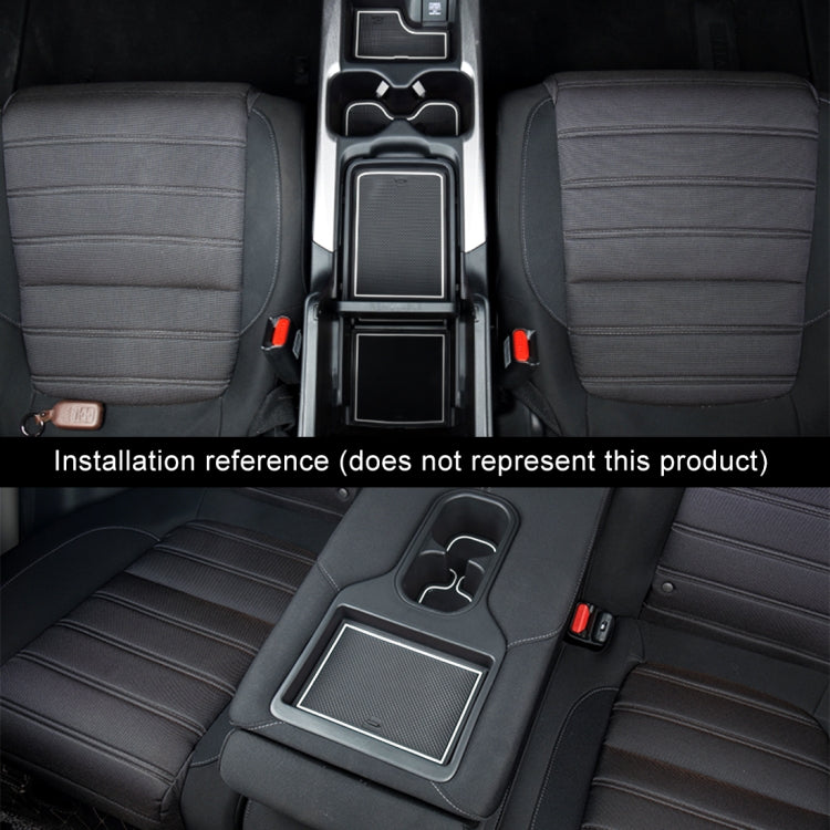 Luminous Anti-Slip Cup Mats for Toyota Highlander (2009-2013) - Enhance Your Interior Elegance!