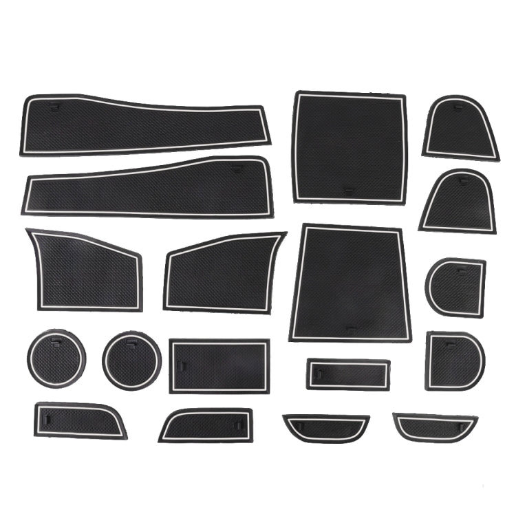 Luminous Anti-Slip Cup Holder Mats for Subaru Forester (2013-2018) - Stylish Interior Upgrade