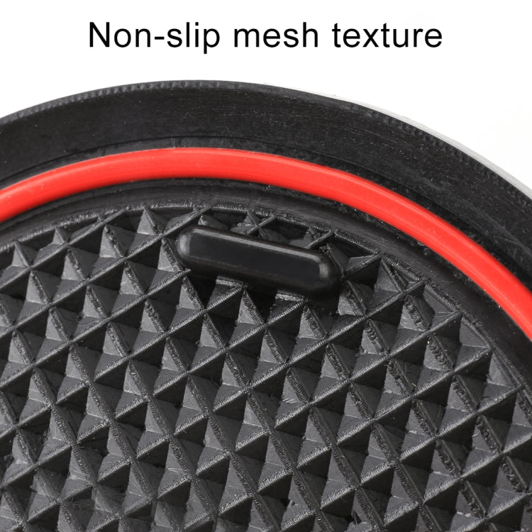 Stylish Red Anti-Slip Cup Holder Mats for Subaru Forester (2013-2018)
