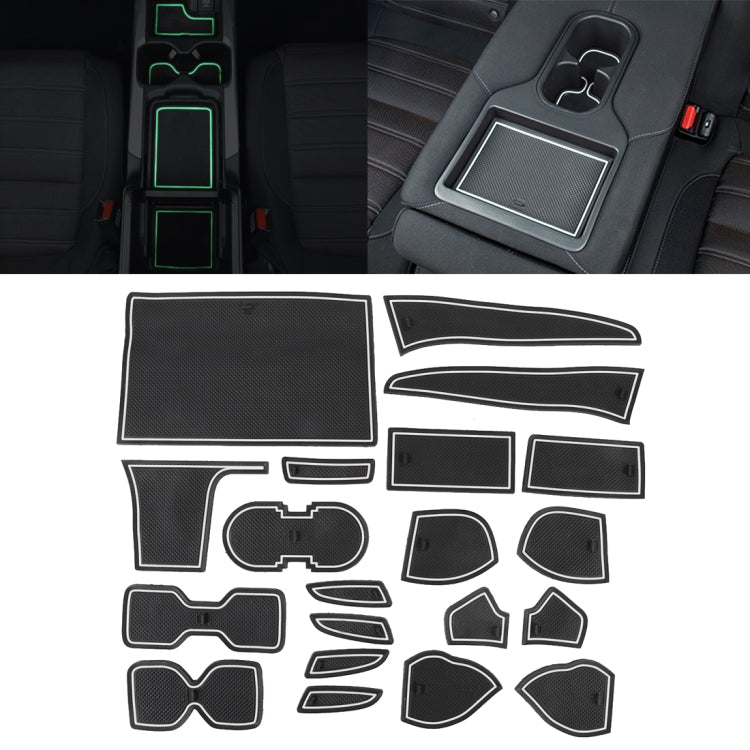 Luminous Anti-Slip Drink Holder Mats for 2016 Nissan Sylphy - Stylish Plastic Interior Enhancements