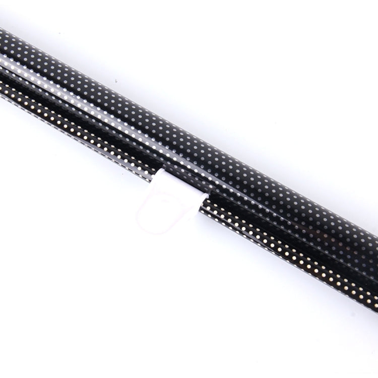 Foldable Car Insulation Curtain,Black,Size: 125 x 58cm