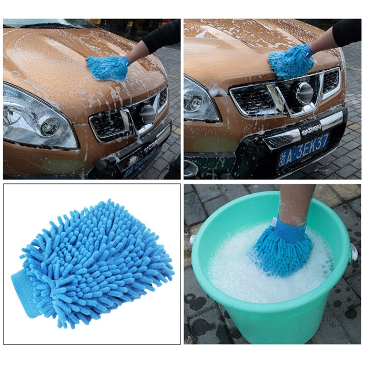 KANEED Microfiber Dusting Mitt Car Window Washing Home Cleaning Cloth Duster Towel Gloves (Random Color Delivery), Microfiber Dusting Mitt, UK Stock Microfiber Dusting Mitt, US Stock Microfiber Dusting Mitt