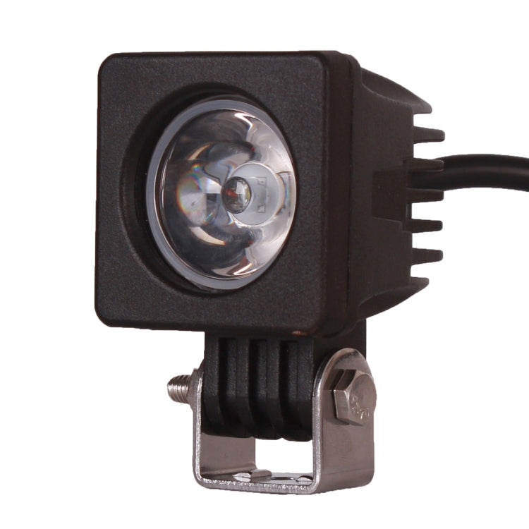 DC 9-32V 10W 1000LM 6500K Waterproof Vehicle Car Boat Marine External Work Lights Emergency Lights 30 Degrees Spot Light LED Car Bulbs with 1 Intense CREE LED Lights