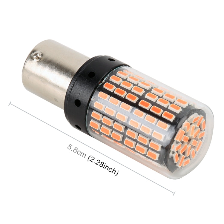 2 PCS 1156 / BA15S DC12V / 18W / 1080LM Car Auto Turn Lights with SMD-3014 Lamps