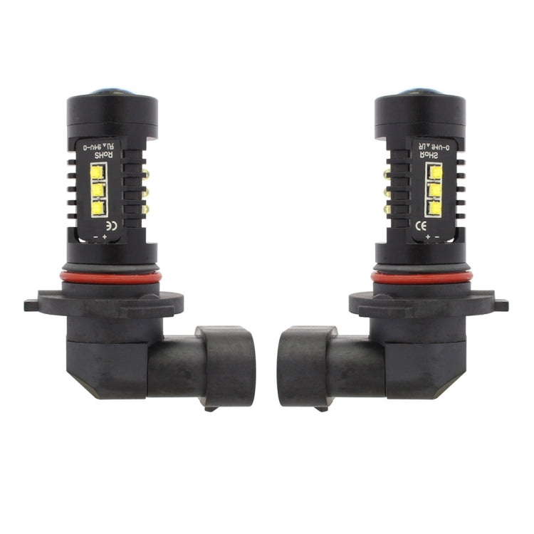 2 PCS MZ 10W 1080LM 5500K 9006 12 XB-D LED Car Front Fog Lights Car Fog Replacement Bulbs Driving Light, DC 12-24V