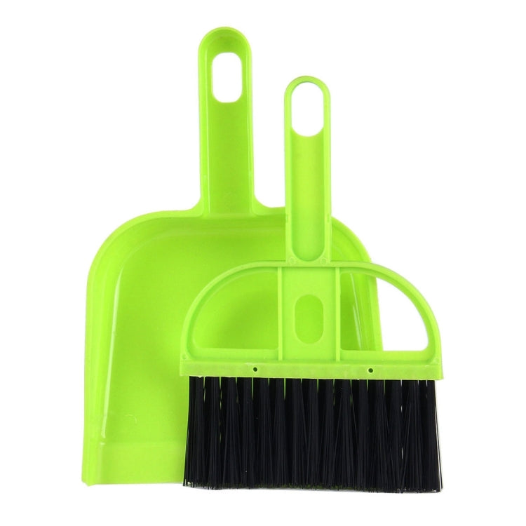 Mini Desktop Car Keyboard Sweep Cleaning Brush Small Broom Dustpan Set, 1  Set (Green), 1  Set (Blue), 1  Set (Magenta)