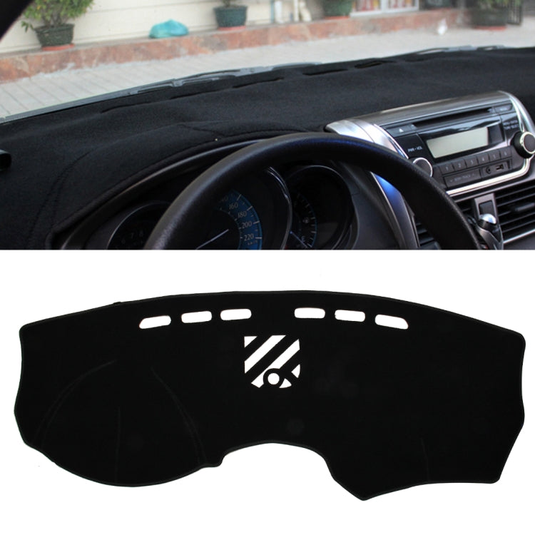 Sleek Black Dashboard Protector for Cadillac - Ultimate UV Shielding Mat
