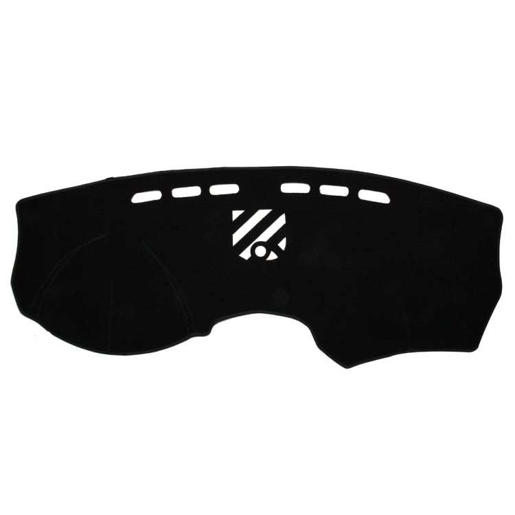 Sleek Black Dashboard Protector for Cadillac - Ultimate UV Shielding Mat