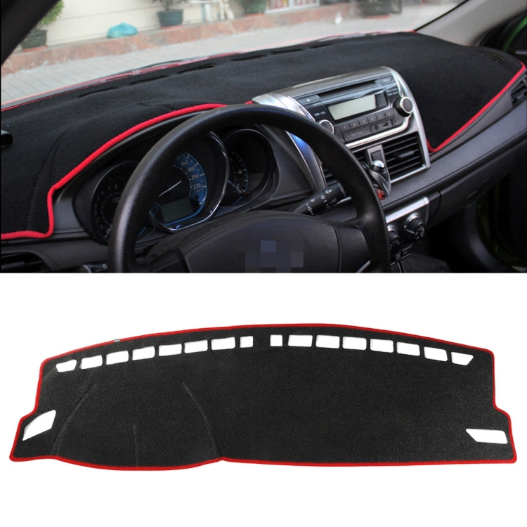 Sleek Black Dashboard Protector for Volkswagen Lavida (2018-2019) - UV Shielding Car Mat