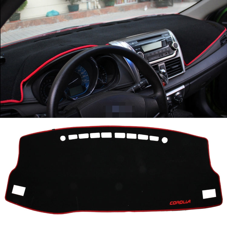 Sleek Dashboard Sunshield Mat for 2014-2018 Toyota New Corolla - Protects Against Sun Damage!