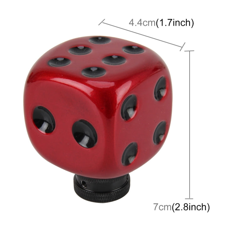 Universal Dice Car Gear Shift Knob - Stylish Auto Transmission Lever for Enhanced Driving Comfort