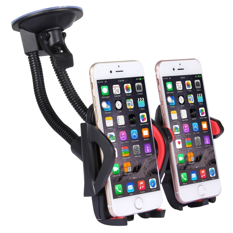 Universal 360-Degree Rotating Car Holder for Smartphones and GPS Devices