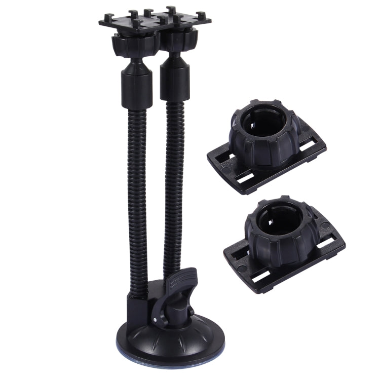 Universal 360-Degree Rotating Car Holder for Smartphones and GPS Devices