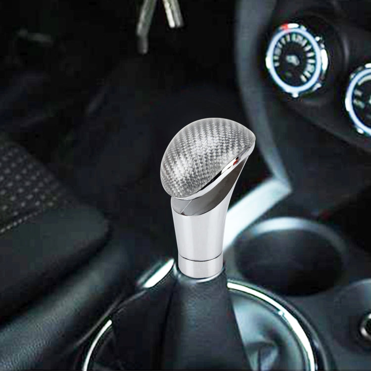 Stylish Universal Car Gear Shift Knob - Premium Auto Transmission Lever with Unique Carbon Finish