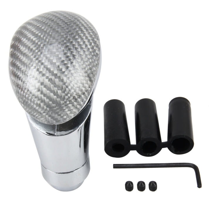 Stylish Universal Car Gear Shift Knob - Premium Auto Transmission Lever with Unique Carbon Finish