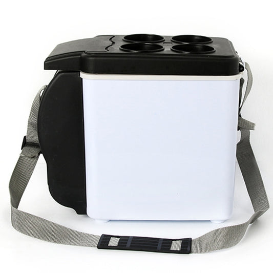Car Auto 48W Portable Multi-Function Cooling and Warming 6L Low Noise Refrigerator for Car and Home, Cord Length: 1.8m, 6L Low Noise