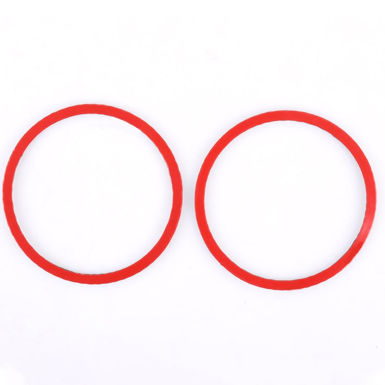 Pair of Stylish Horn Trim Rings for Ford Mustang Car Doors