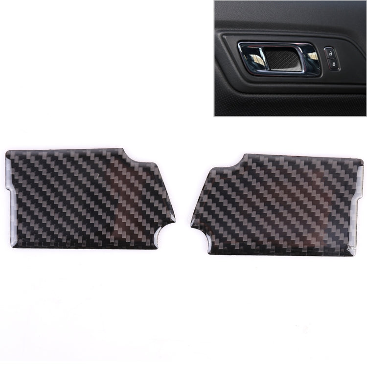 Set of 2 Stylish Door Bowl Decals for Ford Mustang 2015-2020