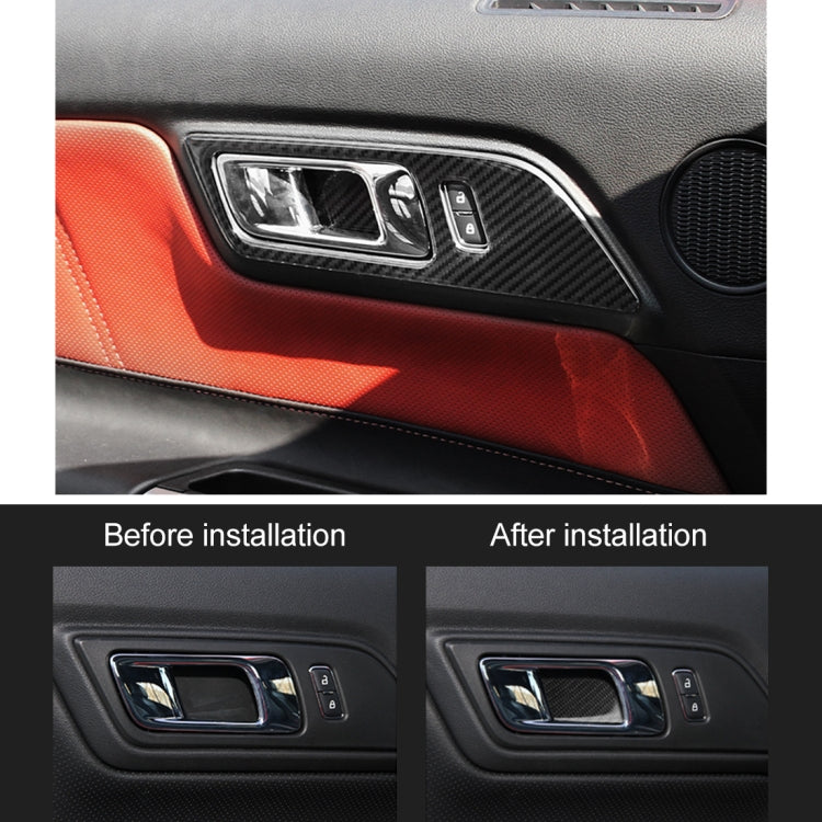 Set of 2 Stylish Door Bowl Decals for Ford Mustang 2015-2020