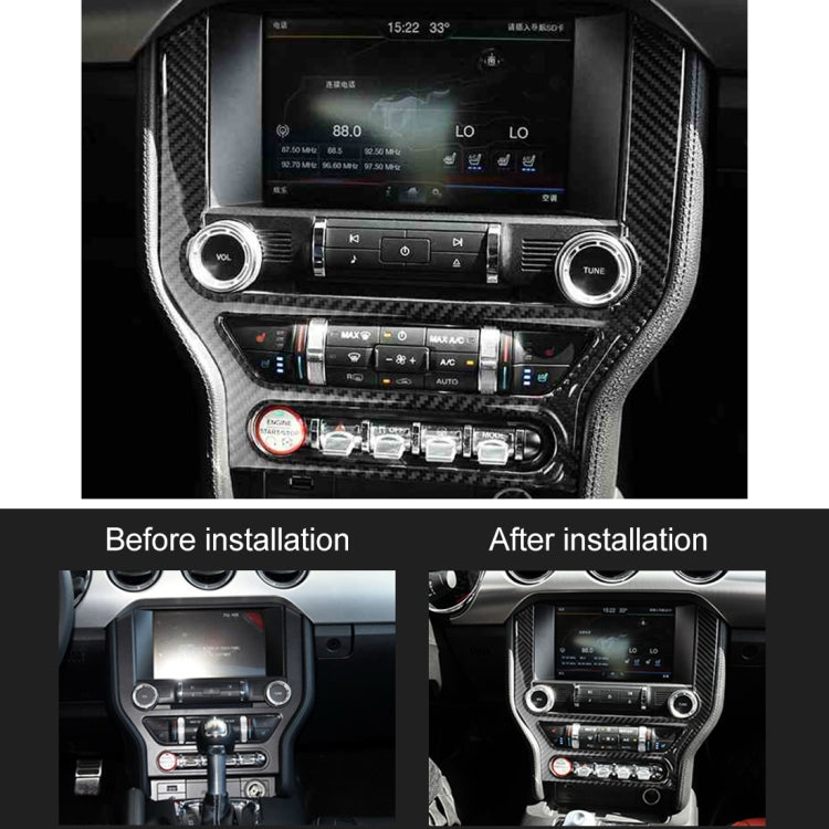 Ford Mustang 2015-2020 Interior Control Panel Décor Sticker