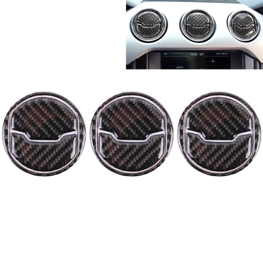 9-Piece Decorative Air Vent Trim Rings for Ford Mustang (2015-2020)