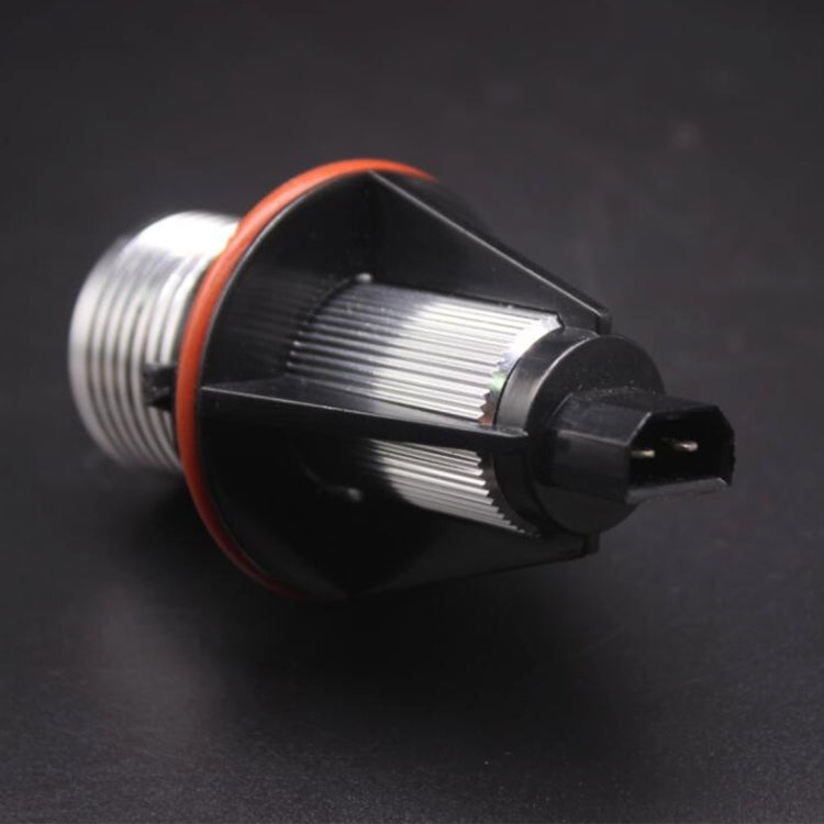 2 PCS DC 12-24V 6W 800LM 6000K LED Angel Eyes Light Bulb for BMW E39/E53/E60/E61/E63/E64/E65/E66/E87, (White Light)
