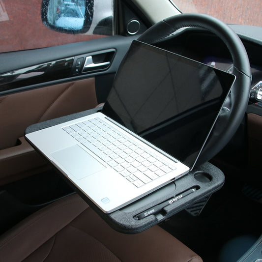 Versatile Car Steering Wheel Laptop and Dining Tray – Ideal Mobile Workstation and Accessory