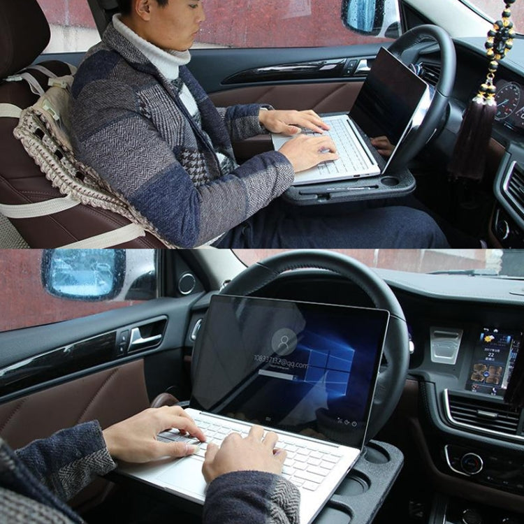 Versatile Car Steering Wheel Laptop and Dining Tray – Ideal Mobile Workstation and Accessory