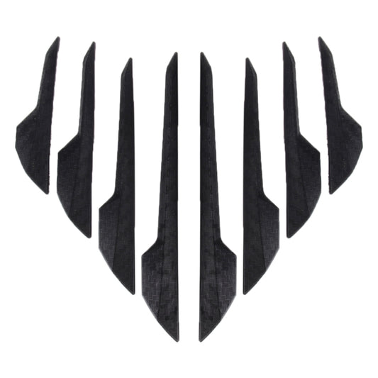 8 PCS Car Vehicle Door Side Guard Anti Crash Strip Exterior Avoid Bumps Collsion Impact Protector Sticker, Door Side Guard, R-2119