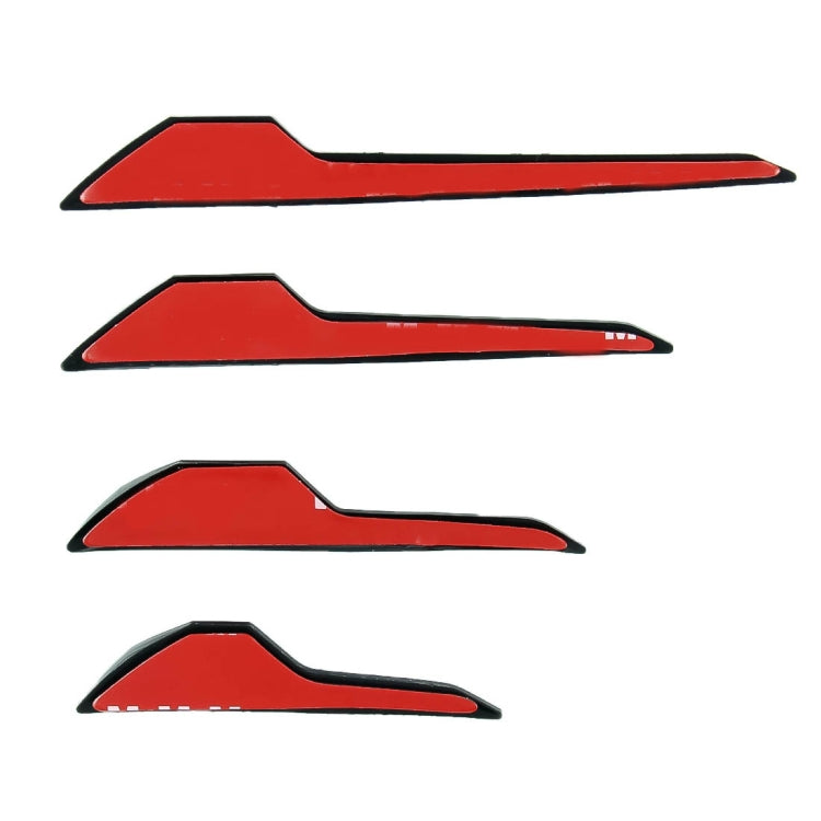 8 PCS Car Vehicle Door Side Guard Anti Crash Strip Exterior Avoid Bumps Collsion Impact Protector Sticker, Door Side Guard, R-2119