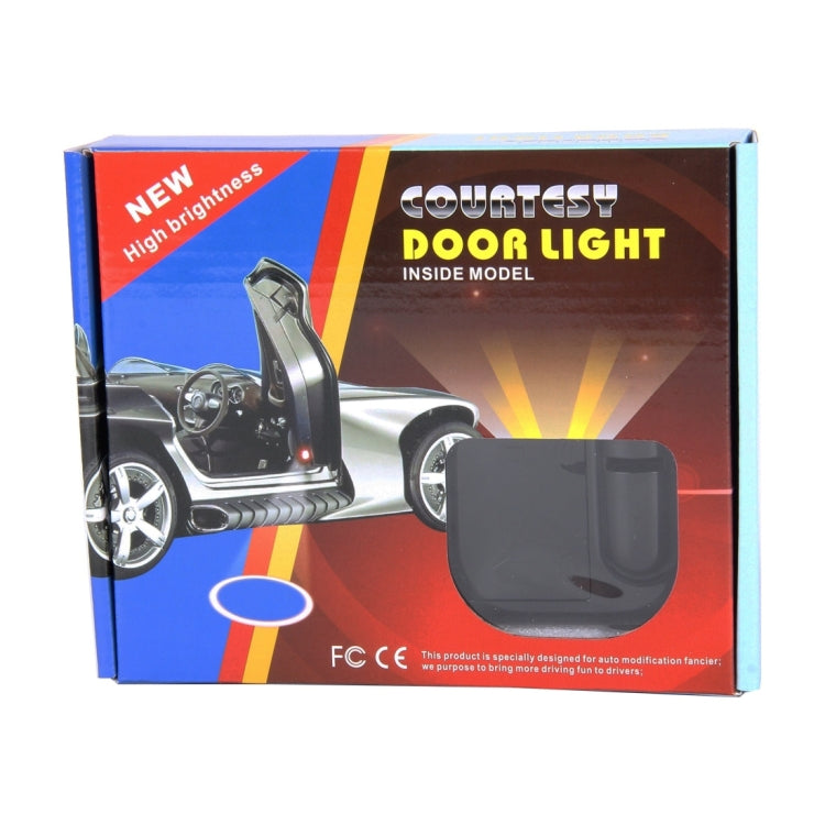 2 PCS LED Ghost Shadow Light, Car Door LED Laser Welcome Decorative Light, Display Logo for SEAT Car Brand