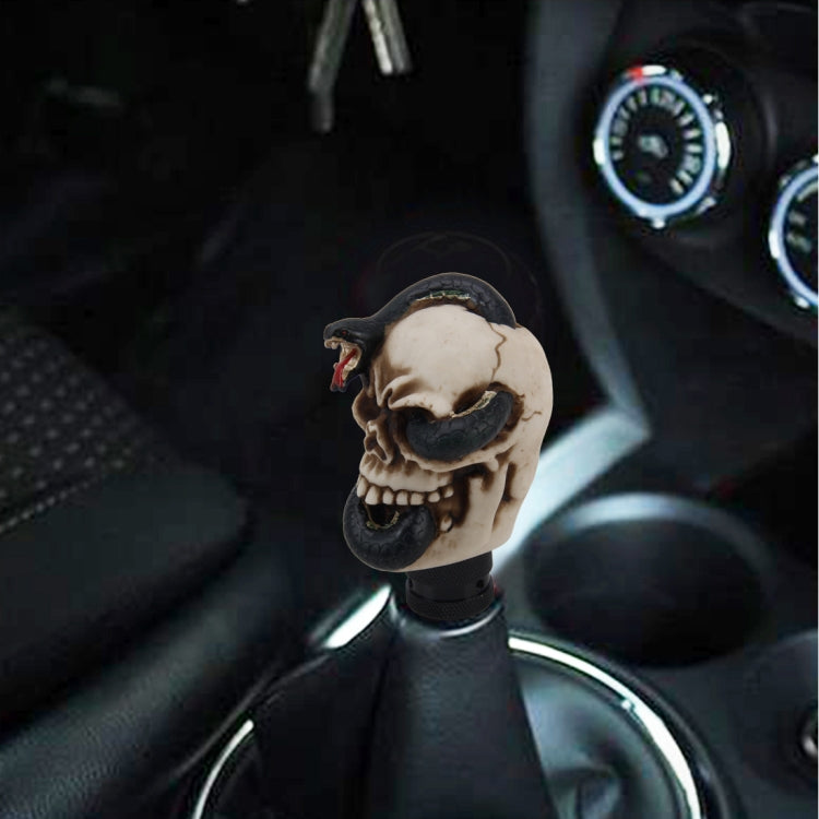 Stylish Universal Skull Gear Shift Knob for Enhanced Driving Comfort