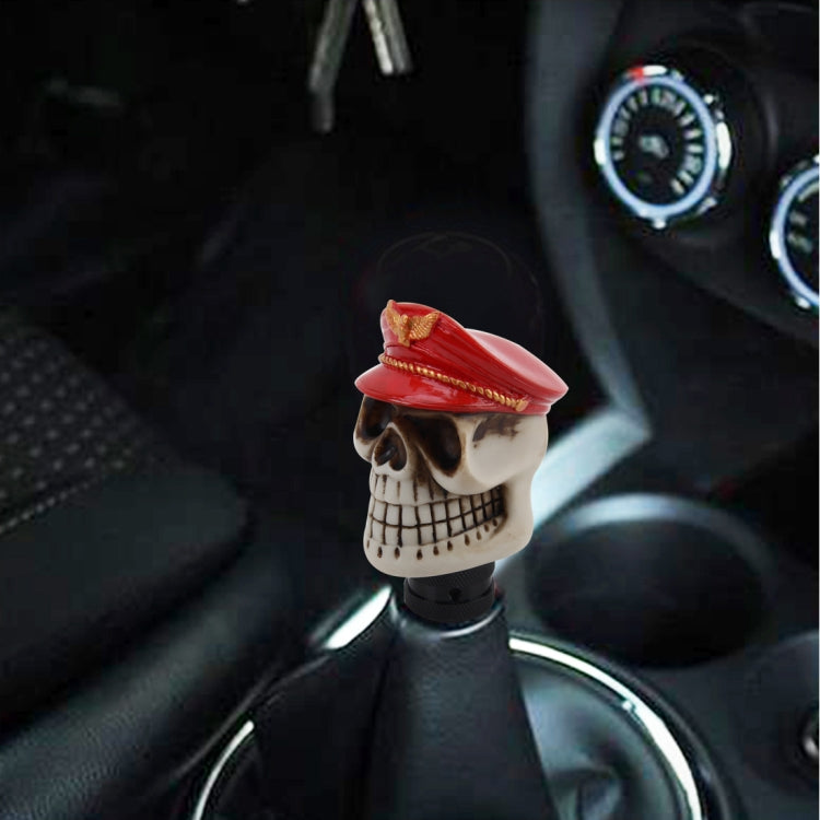 Stylish Universal Skull Gear Shift Knob for Enhanced Driving Comfort