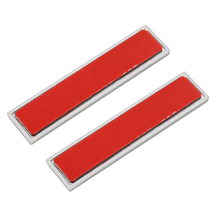 2 PCS Australian Flag Pattern Rectangle Car-Styling Sticker Random Decorative Sticker