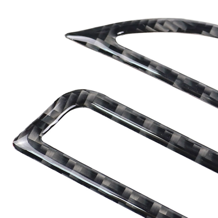 Carbon Fibre Decorative Trim Sticker for Volkswagen Golf 7 (2013-2017) Left Drive Air Outlets