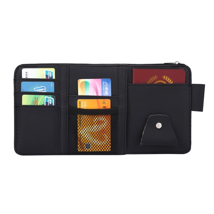 Car Visor Organiser: Multi-Functional Tissue Box, CD Holder and Card Wallet