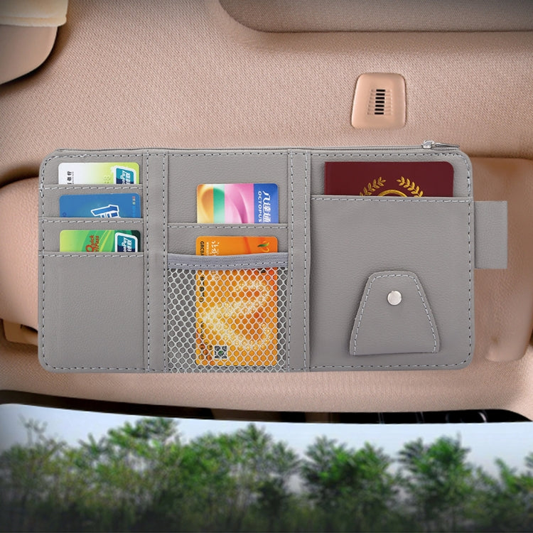 Car Visor Organiser: Multi-Functional Tissue Box, CD Holder and Card Wallet