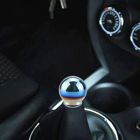 Stylish Blue Aluminium Alloy Gear Shift Knob for Smooth Driving Experience