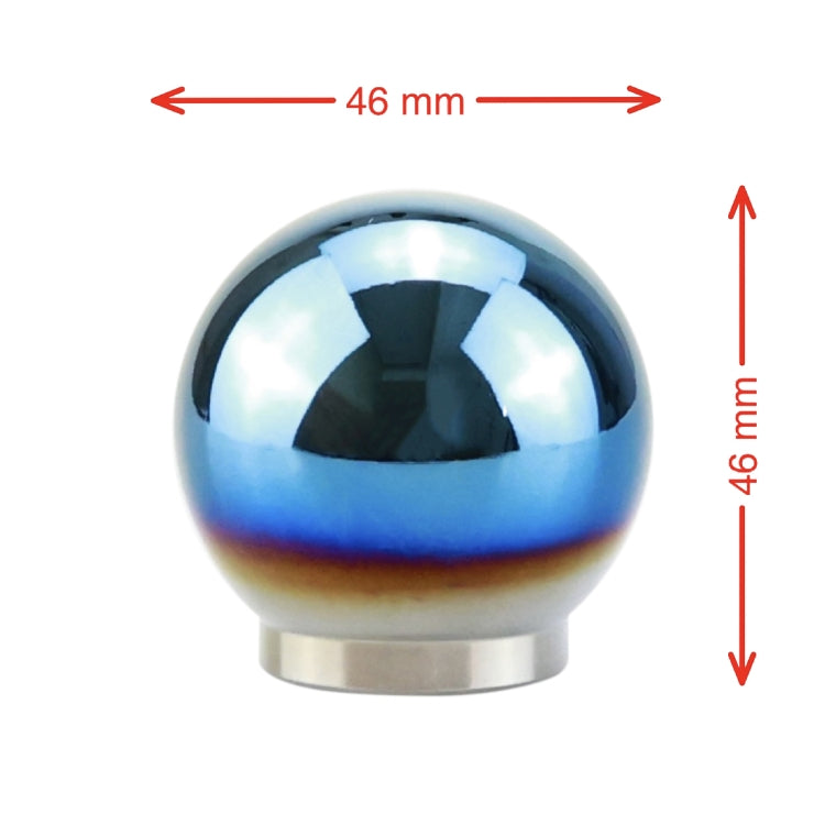 Stylish Blue Aluminium Alloy Gear Shift Knob for Smooth Driving Experience