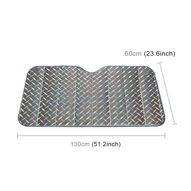 Sun Shade Hatchback Car Windshield Visor Cover Block Front Window Sunshade UV Protect, Size: 130 x 60cm